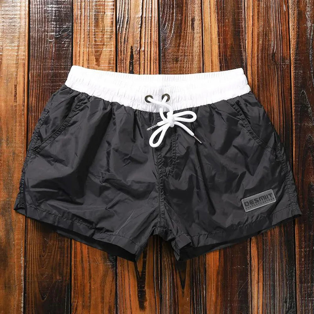 Mens Shorts Casual Gym Lined Swimming Trunks Summer Beach Vacation Jogging Running Quick-Drying Sports Pants Men'S Clothing 2024